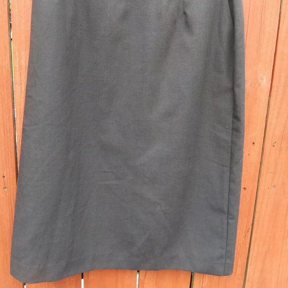 Vintage Napa Studio Women's Size 14 Black Long Pencil Skirt. - Picture 2 of 5